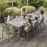 Nardi Tavolo Rio Extensible Tortora 210-280cm Allungabile Alluminio DurelTop