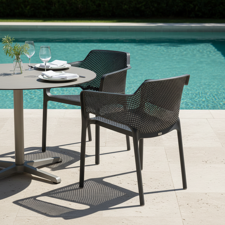Nardi Sedia Net antracite pranzo poolside