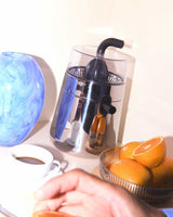 Alessi Toru Spremiagrumi Elettrico Nero in Acciaio Inox e Resina Termoplastica