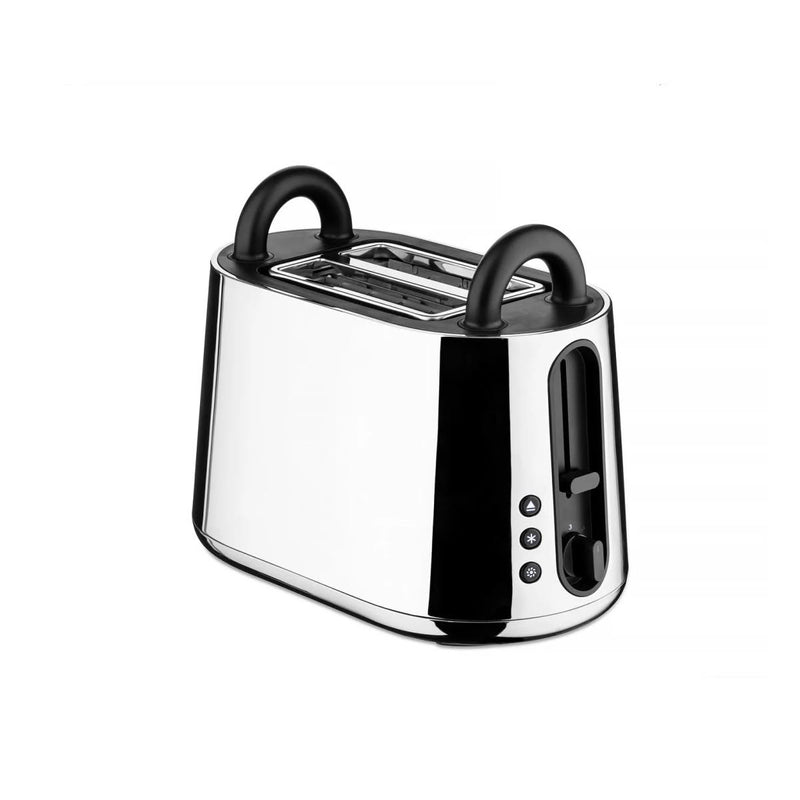 Alessi Tostapane Toru Nero in Acciaio Inox e Resina Termoplastica