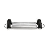 Alessi Tostapane Toru Nero in Acciaio Inox e Resina Termoplastica