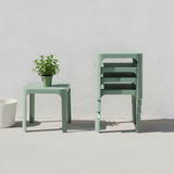 Net Table 40 Mint Stacked Complete