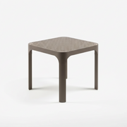Nardi Tavolino Net Table 40 Tortora Polipropilene Impilabile