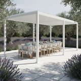 Ocean Bianco 3,6×6 – Giardino pranzo