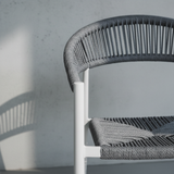 Poltrona Milano dettaglio wicker