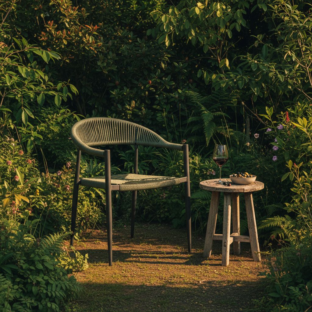 Poltrona Milano Grigio/Verde – Giardino botanico