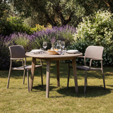 Gartenstühle Nardi Bora in Taubengrau