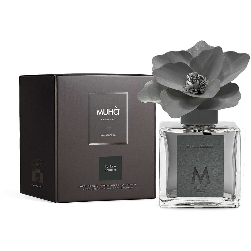 Muhà Profumatore Diffusore Magnolia Tonka e Sandalo 500 Ml