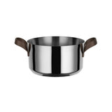 Alessi Edo Casseruola a Due Manici in Acciaio Inox Ø20 cm