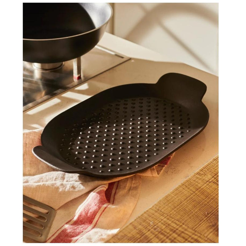 Alessi Bistecchiera Edo in Ghisa Nera