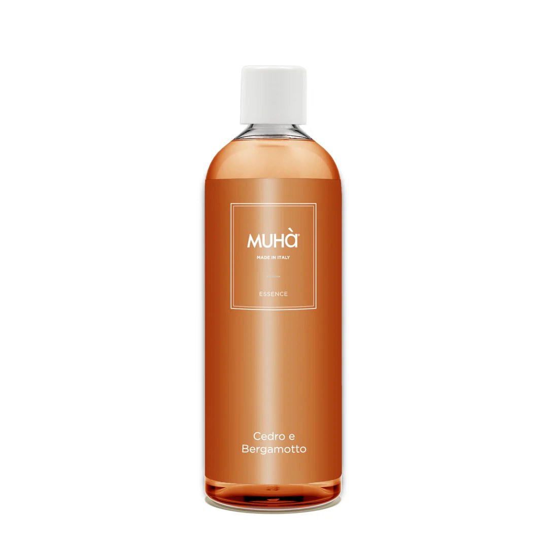 Muhà Ricarica Essence Refill Profumatore Cedro e Bergamotto 500 Ml