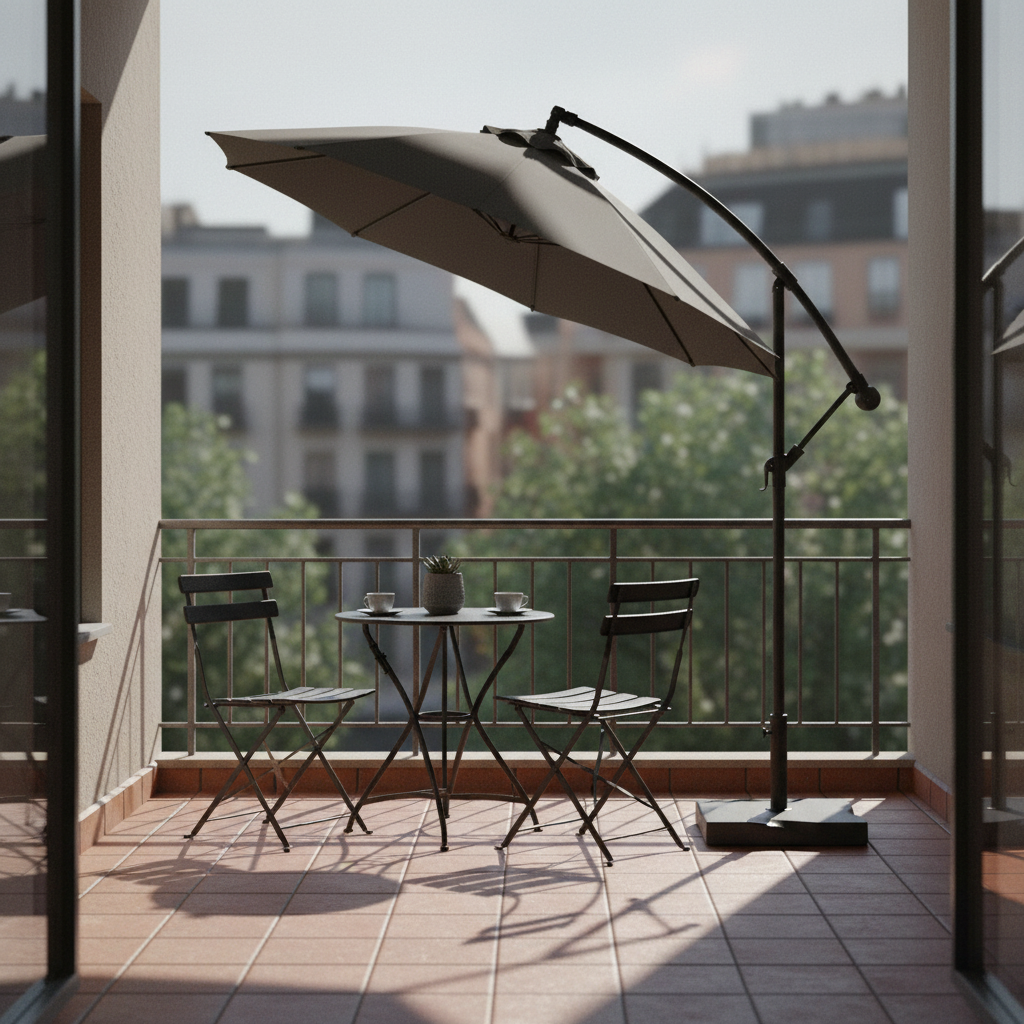 Thessaloniki Anthrazit – Balkon