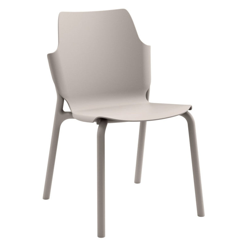 Dimo Versa Sedia Shila in PP Tortora 56x47x83cm