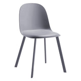 Dimo Sedia Mael in PP Grigio Chiaro