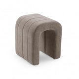 Versa Sgabello Imbottito Beige