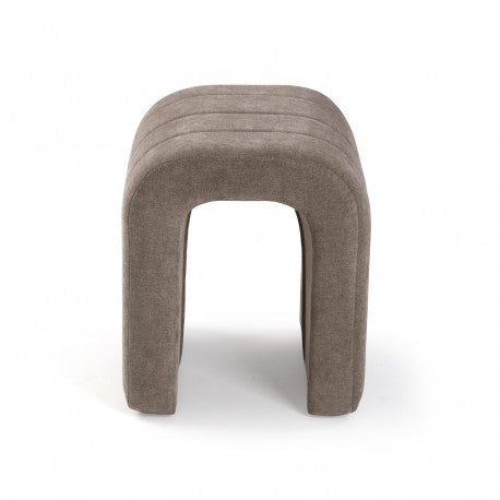 Versa Sgabello Imbottito Beige