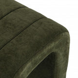 Versa Sgabello Imbottito Verde