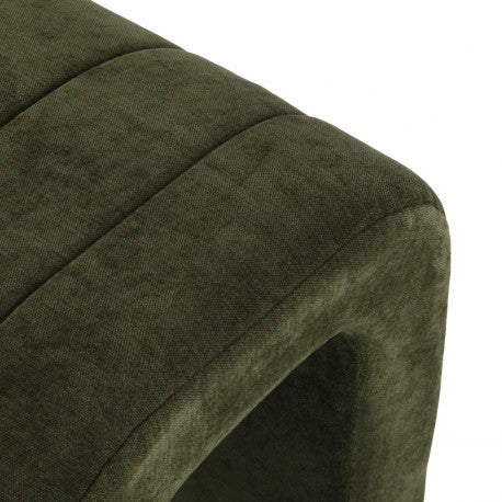 Versa Sgabello Imbottito Verde