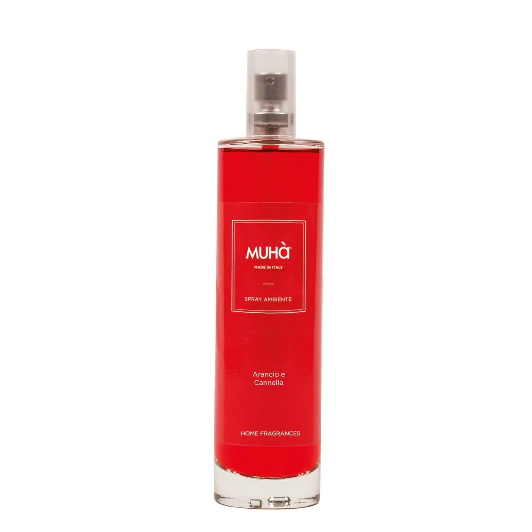 Muhà Spray Profumatore Diffusore Arancio e Cannella 100 Ml