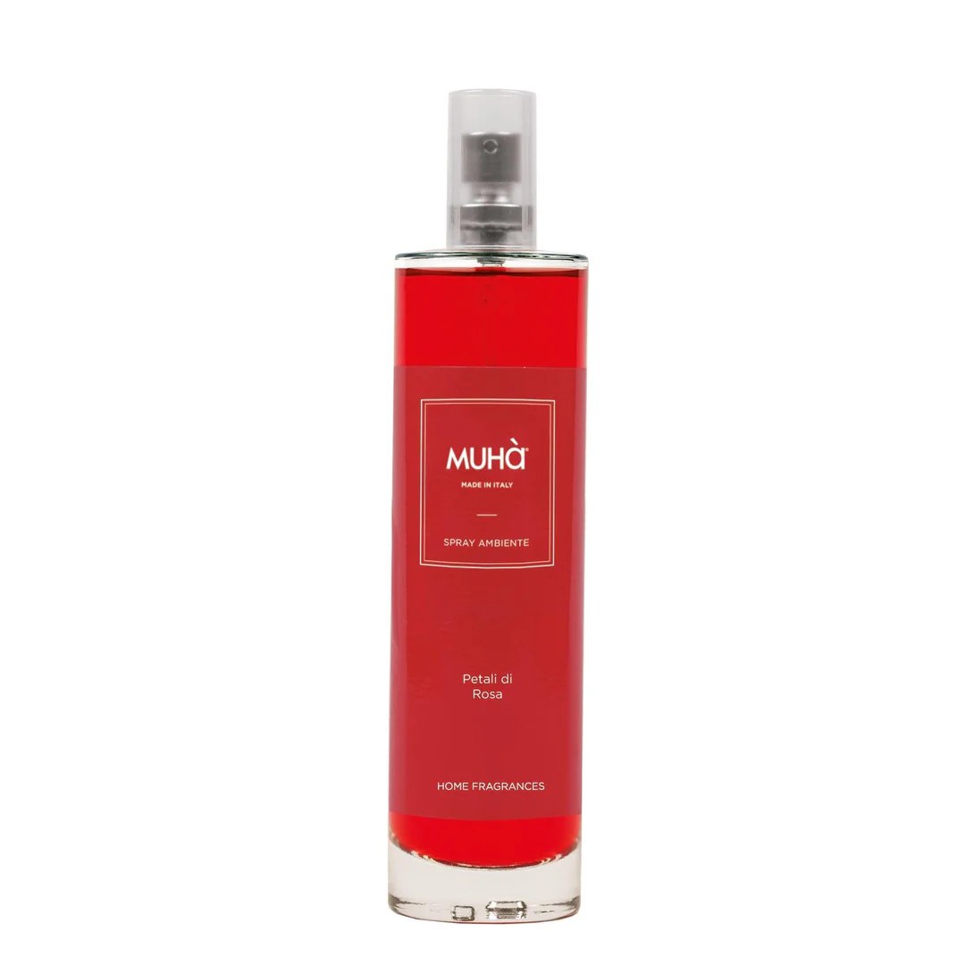 Muhà Spray Profumatore Diffusore Petali di Rosa 100 Ml
