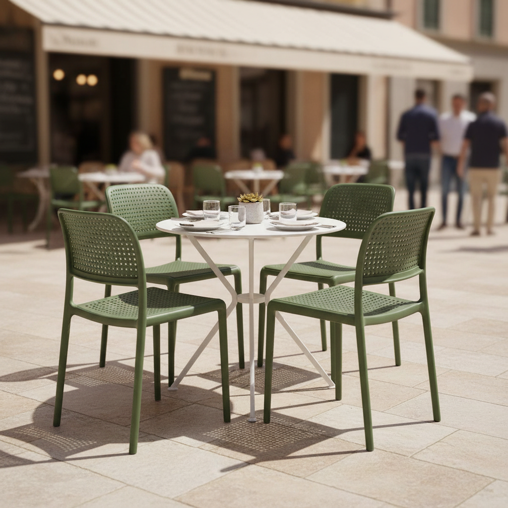 Bistrot-Tisch mit Stühlen „Bora Agave“