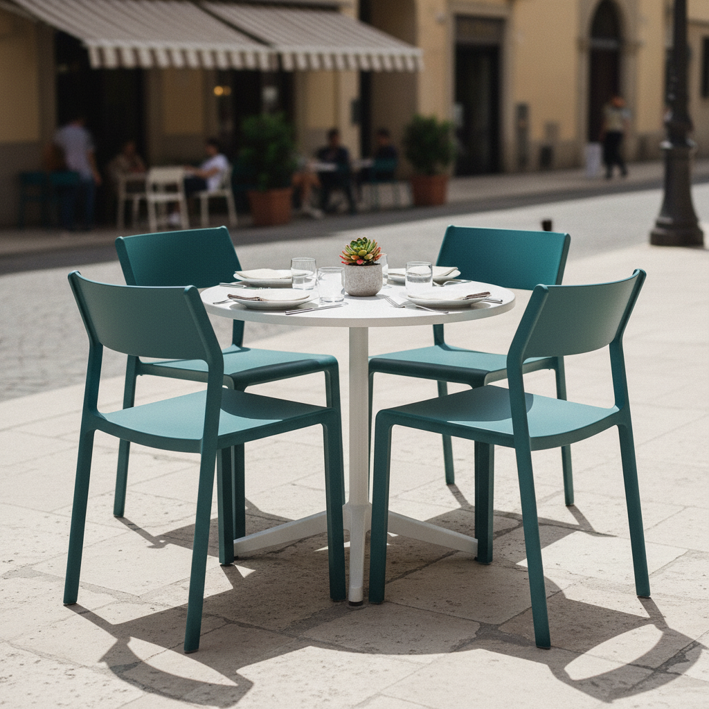 Bistro-Tisch mit Stühlen „Trill Ottanio“