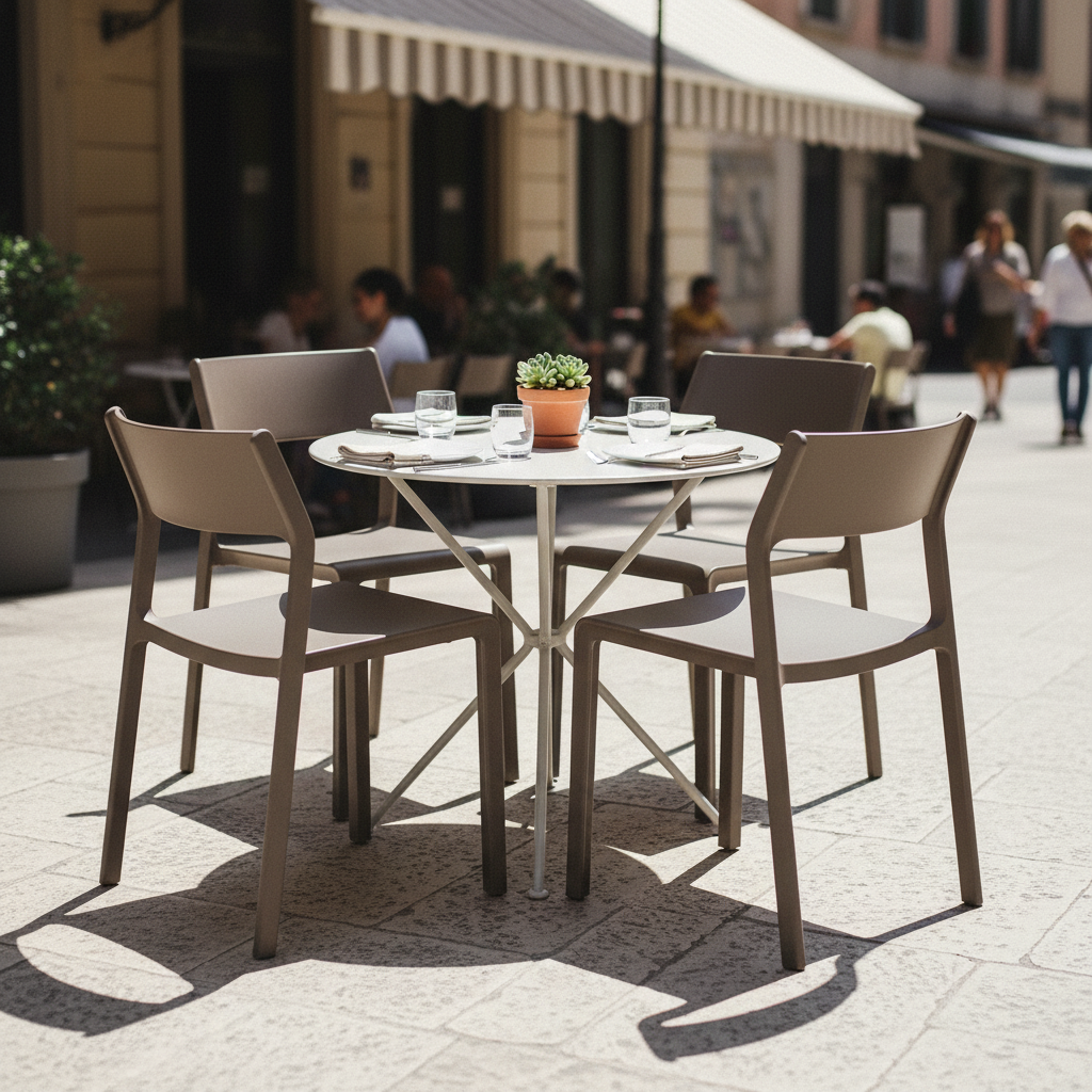 Bistrot-Tisch mit Stühlen „Trill Tabacco“