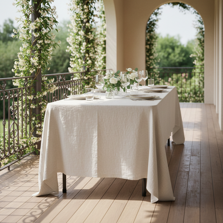 Tavolo catering terrazza cena