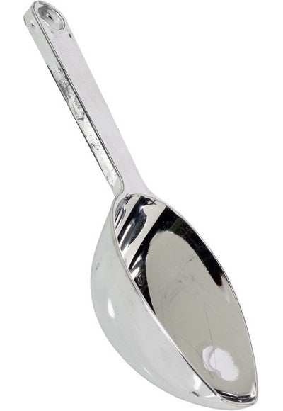 Paletta Plastica Metallizzata 16,7 Cm Silver