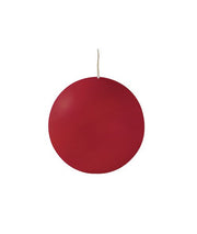 Cereria Di Giorgio Candele sfera Ø 10 cm (4pz) - Rosso