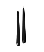 Cereria Di Giorgio Candele Coniche Ø 2,2 cm H. 25 cm (10 pz) - Nero