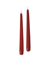 Cereria Di Giorgio Candele Coniche Ø 2,2 cm H. 25 cm (10 pz) - Rosso