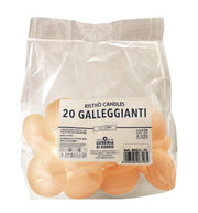 Cereria Di Giorgio Candele Galleggianti Ø 4,5 cm H. 2,7 cm (20 pz) - Cipria