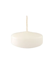 Cereria Di Giorgio Candele Galleggianti Ø 7 cm H. 1,5 cm (12 pz) - Bianco