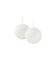 Cereria Di Giorgio Candele Sfera Ø 6 cm (6 pz) - Bianco