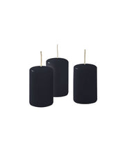 Cereria Di Giorgio Ceri Ø 4 cm H. 7 cm (12 pz) - Nero