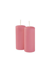 Cereria Di Giorgio Ceri Ø 5 cm H. 12 cm (9 pz) - Rosa Bebé