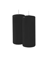 Cereria Di Giorgio Ceri Ø 6 cm H. 15 cm (6 pz) - Nero