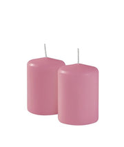 Cereria Di Giorgio Ceri Ø 7 cm H. 10 cm (4 pz) - Rosa Bebé