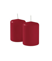Cereria Di Giorgio Ceri Ø 7 cm H. 10 cm (4 pz) - Rosso