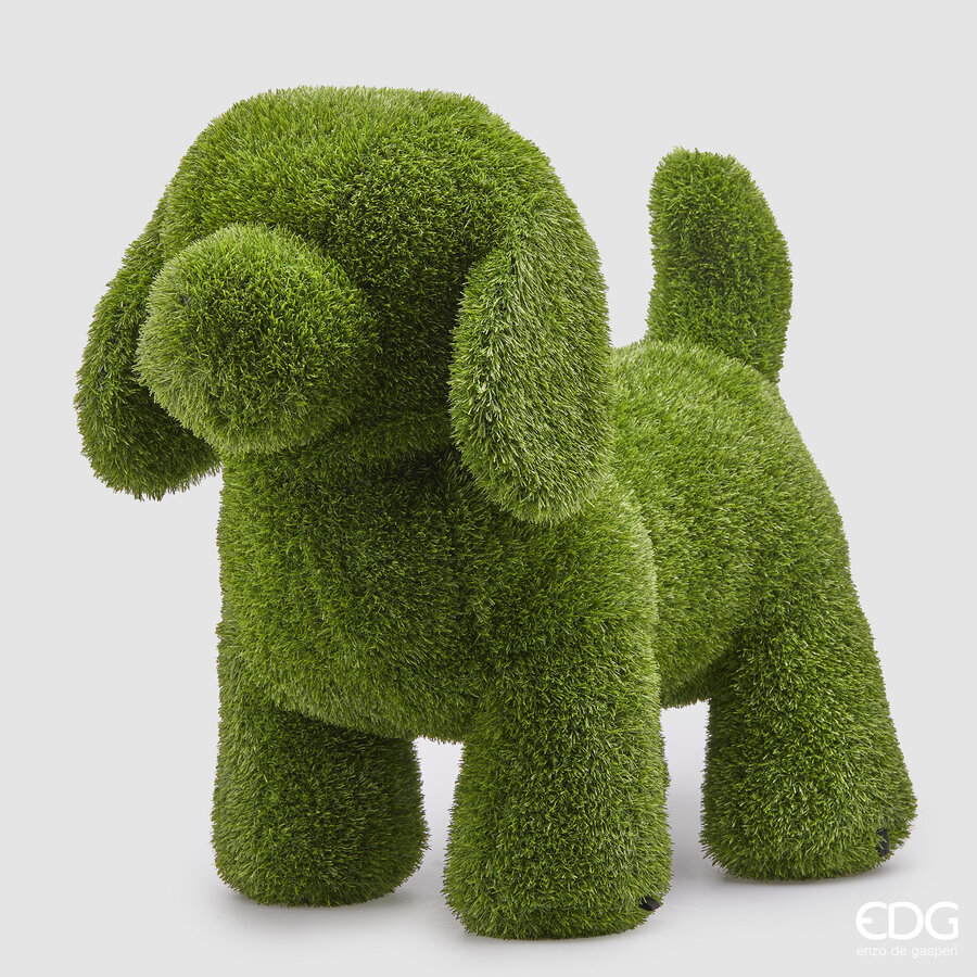 EDG Enzo De Gasperi Decoro Cane Erba H68 L45 L80 Green