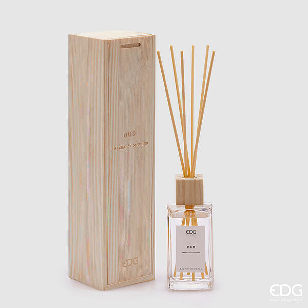 EDG Enzo De Gasperi Profumatore Bottiglia Essential 330 Ml H 16 Cm Oud