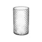 immagine-1-larcolaio-cilindro-decorativo-vetro-texture-diamante-h-20-d-10-cm-ean-8631524726095