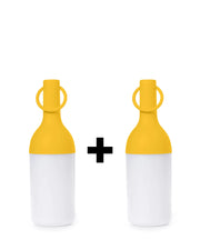 Sompex ELO Baby Lampada Ricaricabile Luce da Esterno Giallo 2Pz