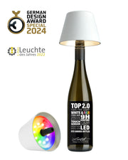 Sompex Top 2.0 Lampada per Bottiglie a Batteria RGBW Bianco
