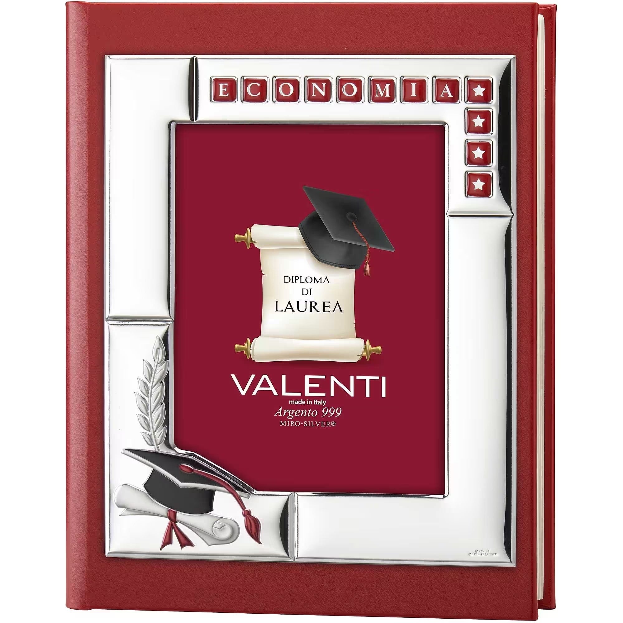 immagine-1-valenti-album-portafoto-con-inserti-in-argento-a-tema-laurea-25x30-cm