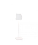 immagine-1-zafferano-poldina-pro-micro-bianco-opaco-lampada-da-tavolo-a-led-h27-5cm