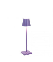 Zafferano Poldina Pro Micro Lilla - Lampada da Tavolo a Led H27.5cm