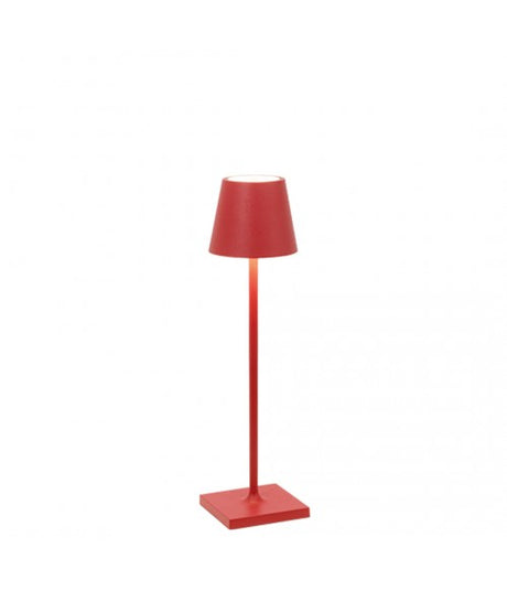 immagine-1-zafferano-poldina-pro-micro-rosso-lampada-da-tavolo-a-led-h27-5cm-ean-8054144506470