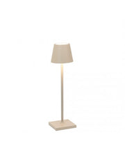 Zafferano Poldina Pro Micro Sabbia - Lampada da Tavolo a Led H27.5cm